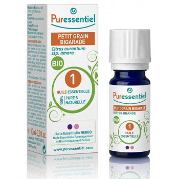 Huile Essentielle Petit grain Bigarade Bio Puressentiel 10ml
