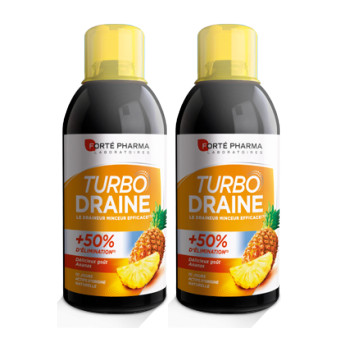 Turbo Draine Ananas 2x500ml Forté Pharma