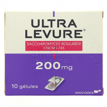 Ultra-Levure 200mg 10 gélules