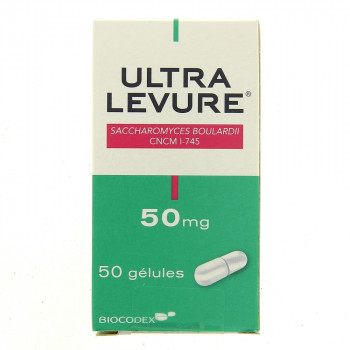 Ultra-levure 50mg 50 Gélules