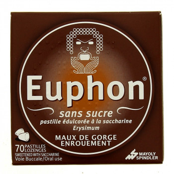 Euphon pastilles sans sucre