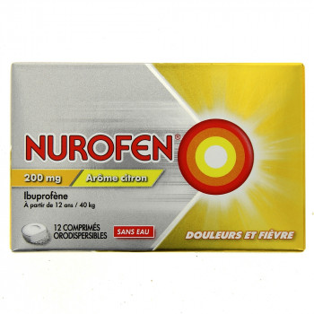 Nurofen 200mg citron orodispersible