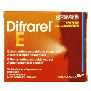Difrarel E 100mg 60cpr