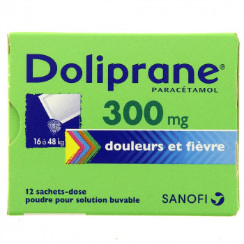 Doliprane 300mg x12 sachets