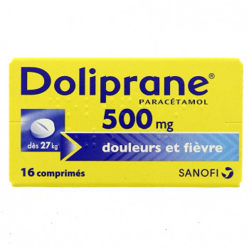 Doliprane 500mg x16 comprimés