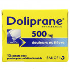 Doliprane 500mg x12 sachets