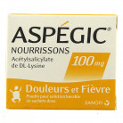 Aspegic 100mg nourrissons x20...