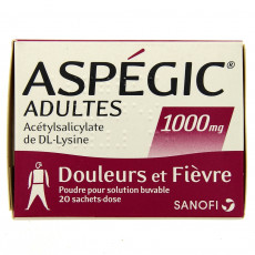 Aspegic 1000mg x20 sachets