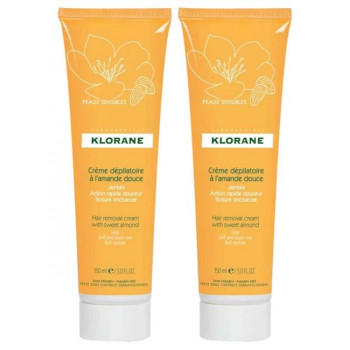 Crème dépilatoire Jambes 2x150ml Klorane