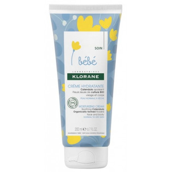 Crème hydratante 200ml Klorane Bébé