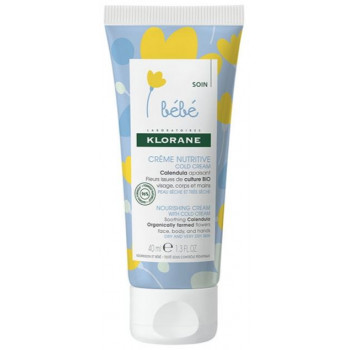 Crème nutritive au cold cream 40ml Klorane bébé