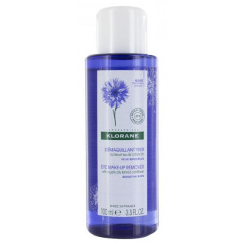 Démaquillant Yeux au bleuet 100ml Klorane