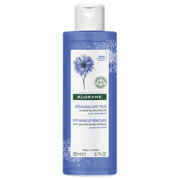 Démaquillant Yeux au Bleuet 200ml Klorane