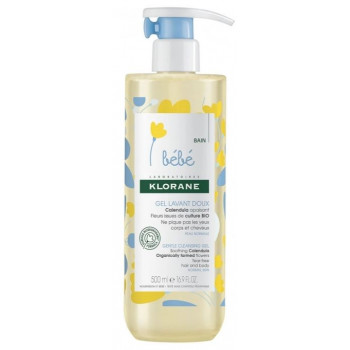 Gel Lavant doux 500ml Klorane Bébé