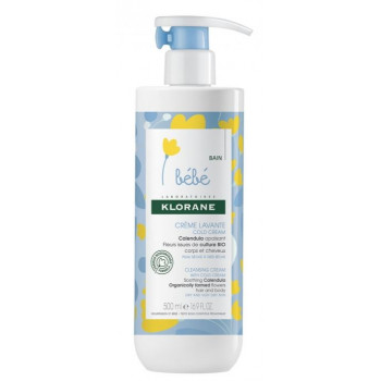 Crème lavante Cold Cream 500ml Klorane Bébé