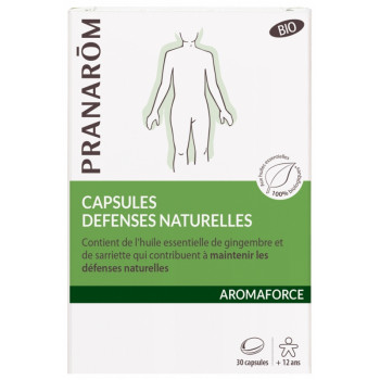 Aromaforce Capsules Défenses Naturelles Bio x30 capsules Pranarôm