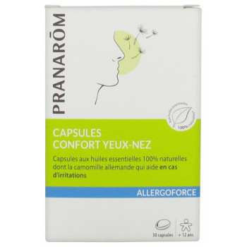 Allergoforce Capsules Confort Yeux-Nez x30 Pranarôm