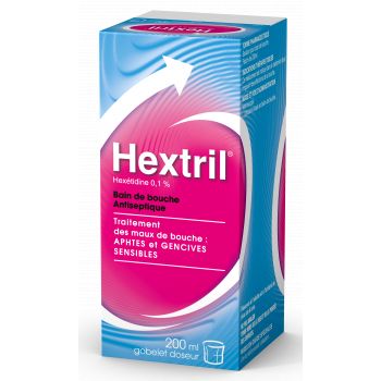 Hextril 0,1% Bain bouche 200ml