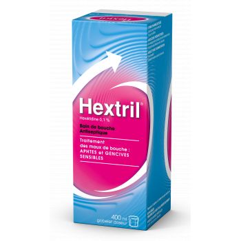 Hextril 0,1% Bain bouche 400ml