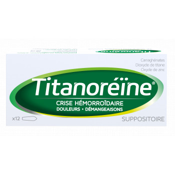 Titanoréïne 12 Suppositoires
