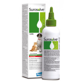 Surosolve nettoyant auriculaire chien chat 125ml Elanco