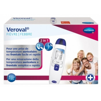 Veroval Thermomètre Infrarouge 2 en 1