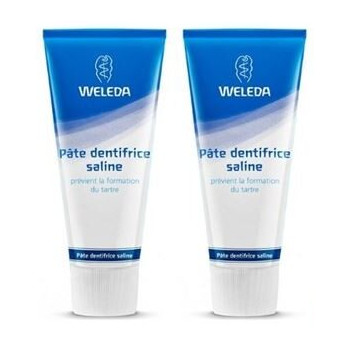 Pate dentifrice saline 2x75ml Weleda