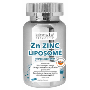 Biocyte Zinc Liposomal x60 gélules