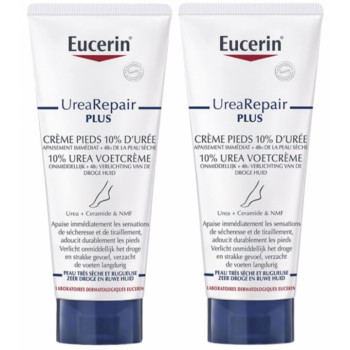 UreaRepair PLUS Crème Pieds 10% d'Urée 2x100ml Eucerin