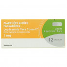 Loperamide Teva 2mg 12 gélules