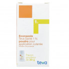 Econazole Teva 1% poudre 30g