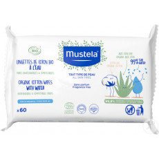 Lingettes nettoyantes de coton...