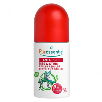Anti-Pique Roller Répulsif Visage & Corps Bio 50ml Puressentiel