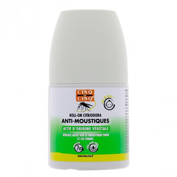 Roll-on Citriodora anti-moustiques 50ml cinq sur cinq