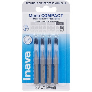 Mono Compact Brossettes Gris x4 Inava
