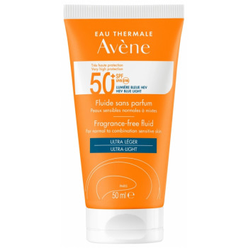 Fluide Solaire SPF50+ Sans Parfum 50ml Avène