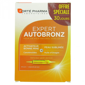 Expert Autobronz x30 ampoules Forté Pharma