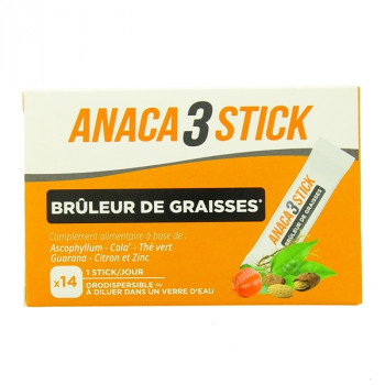 Anaca3 Stick Brûleur de graisses x14