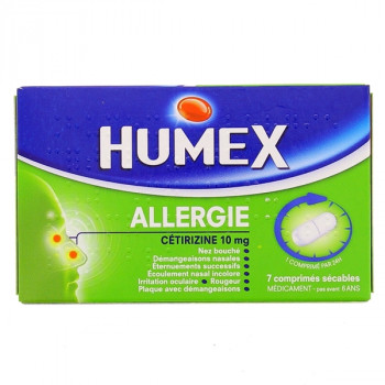 Humex Allergie Cetirizine 10mg 7cpr