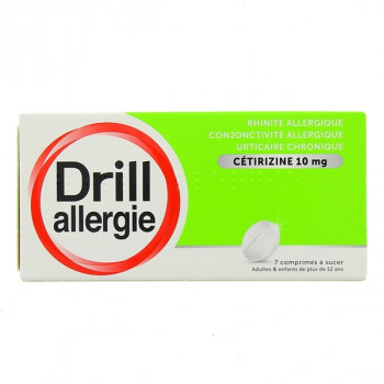 Drill Allergie Cetirizine 10mg 7cpr