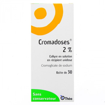 Cromadoses 2% Collyre unidoses