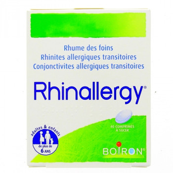 Rhinallergy x40cpr à sucer Boiron