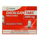 DafalganTabs 1000mg x8 comprimés