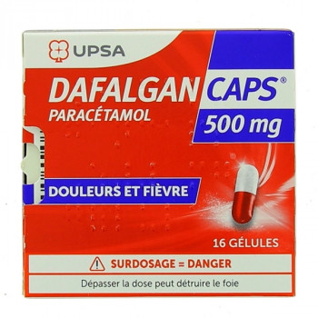 DafalganCaps 500mg x16 gélules