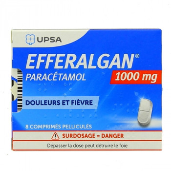 Efferalgan 1000mg x8cpr