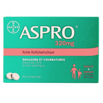 Aspro 320mg 60cpr