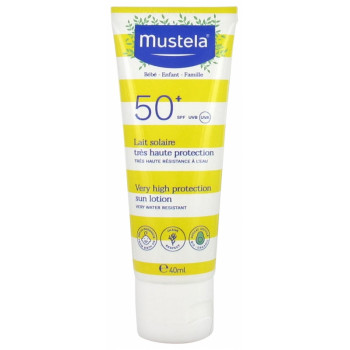 Lait solaire Très haute protection SPF50+ 40ml Mustela