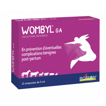 Wombyl GA Ampoules 12x5ml Boiron