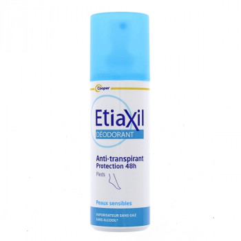 Anti-transpirant Spray Pieds Protection 48h 100ml Etialxil