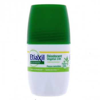 Déo Roll-on Végétal 24h Peaux sensibles 50ml Etiaxil